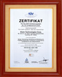 HIWIN Corporation, ISO 14001 certificate from TUV Germany in 1997 HIWIN Corporation, ISO 14001 certificate from TUV Germany in 1997